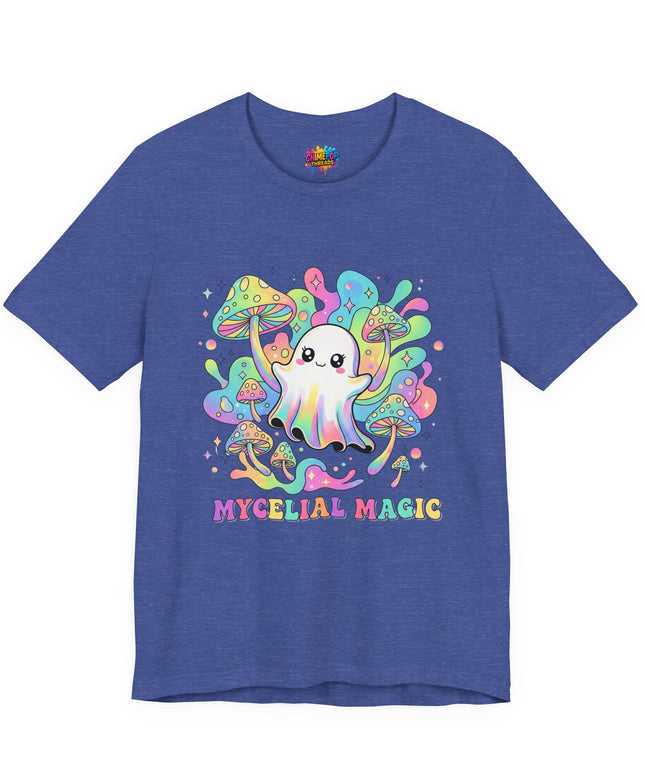 Mycelial Magic Rainbow Ghost Tee