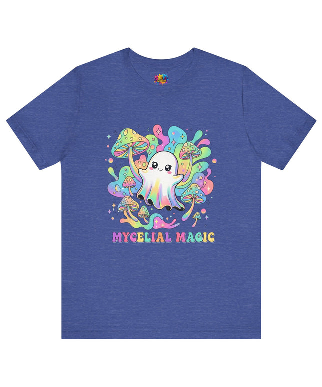Mycelial Magic Rainbow Ghost Tee