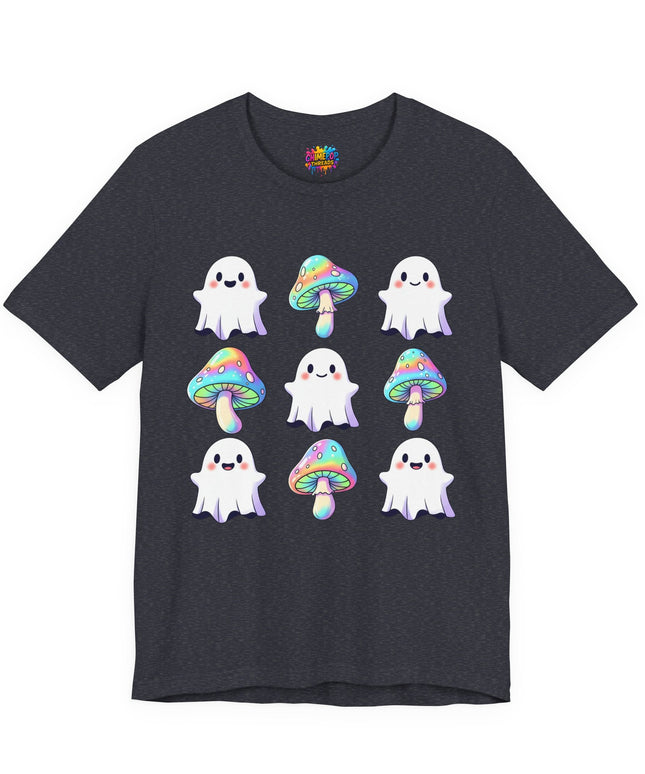 Kawaii Ghost Mushroom Tee