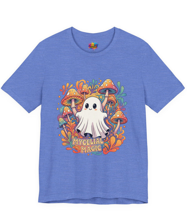 Mycelial Magic Orange Glow Ghost Tee