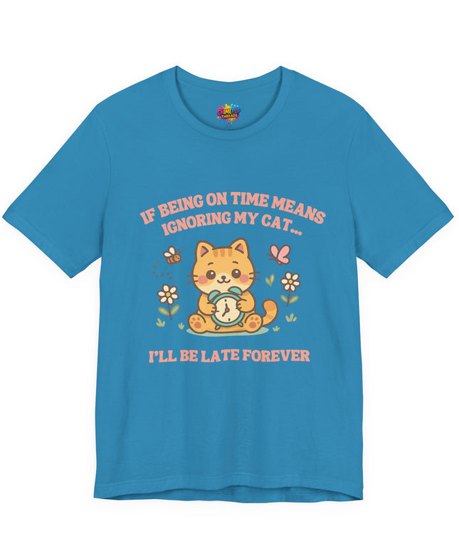 Late Forever Cat Tee
