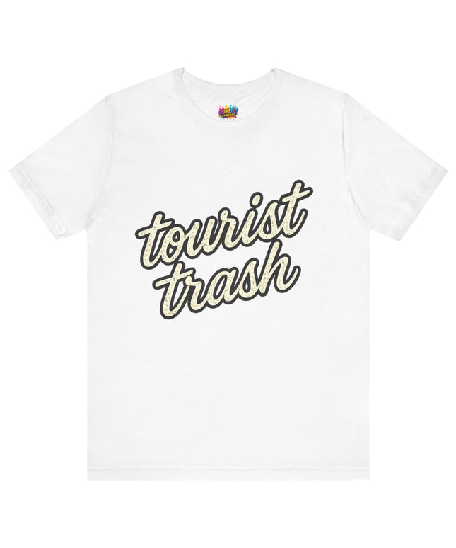 Tourist Trash Script Tee