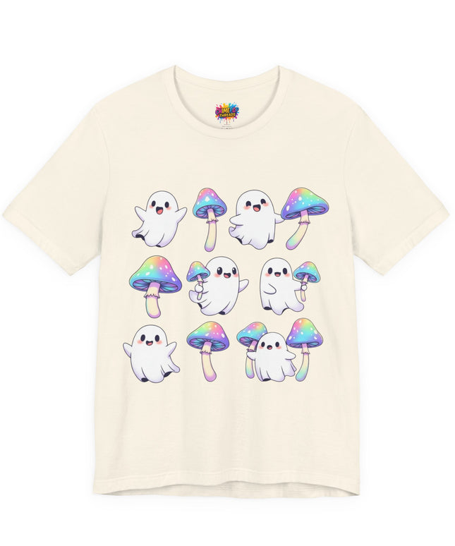 Happy Ghost With Mushroom Tee