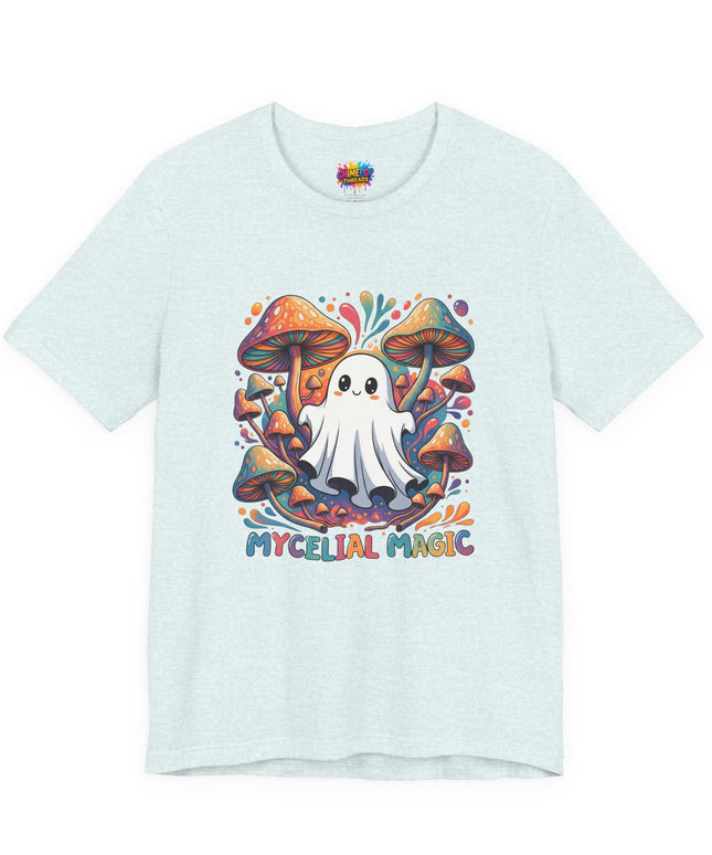 Mycelial Magic Rainbow Ghost Tee