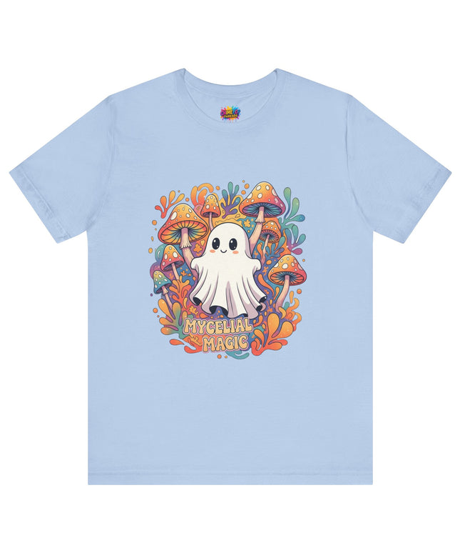 Mycelial Magic Orange Glow Ghost Tee