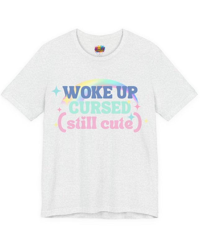 Woke Up Cursed Rainbow Tee