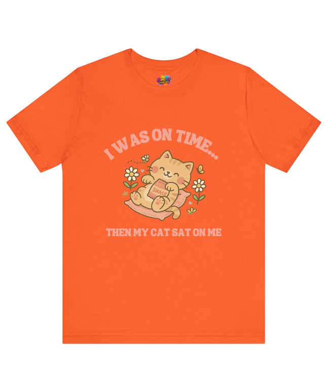 Cat Sat On Me Tee