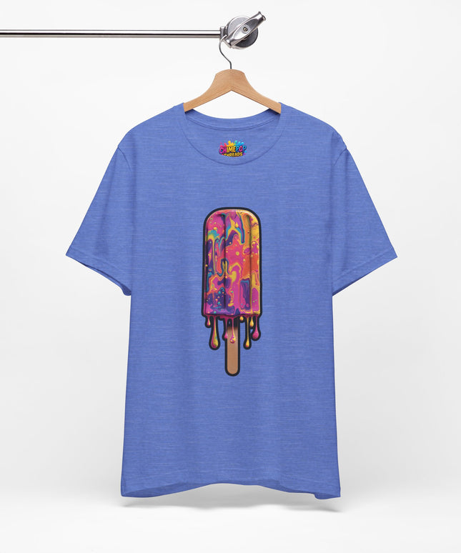 Psychedelic Rainbow Popsicle Drip Tee