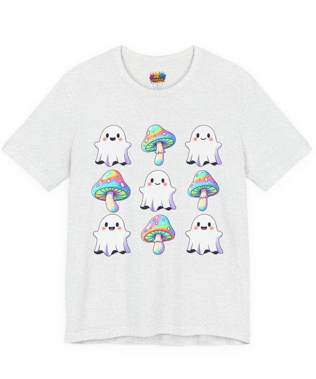 Kawaii Ghost Mushroom Tee