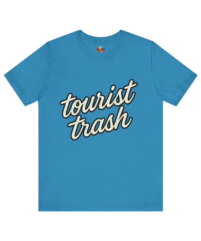 Tourist Trash Script Tee