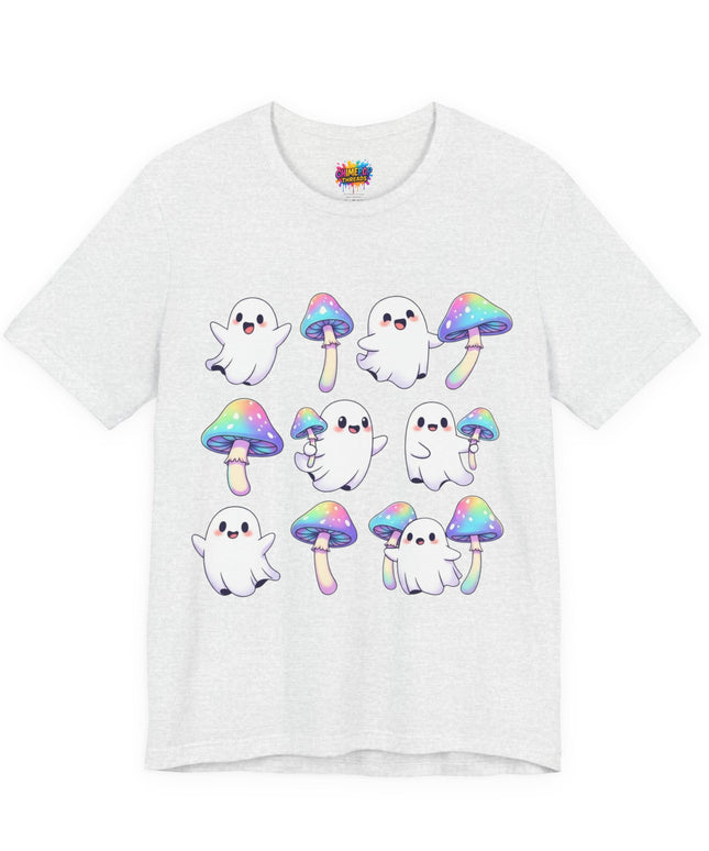 Happy Ghost With Mushroom Tee