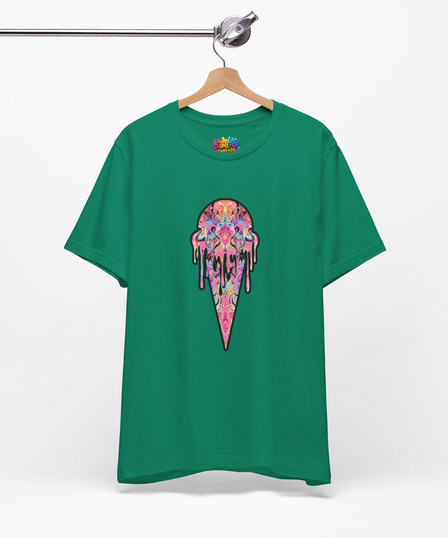 Pastel Ice Cream Symmetrical Drip Tee