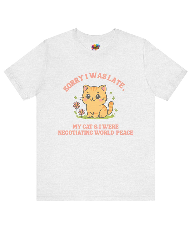 Negotiating Peace Cat Tee