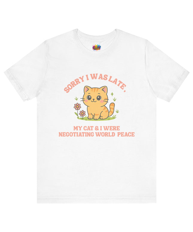 Negotiating Peace Cat Tee