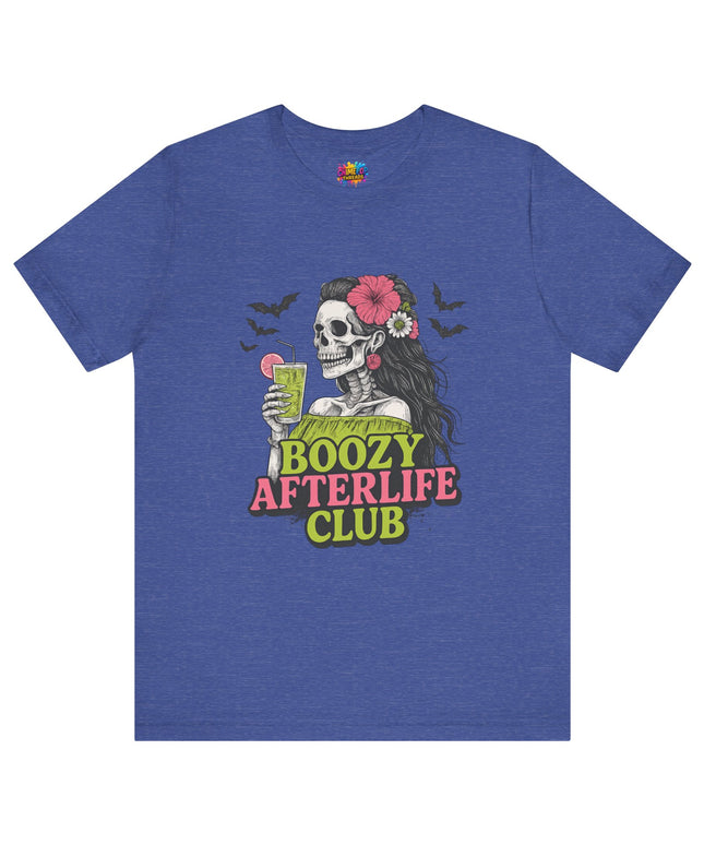 Boozy Afterlife Club Skeleton Shirt