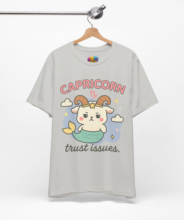 CAPRICORN ZODIAC – TRUST ISSUES MERMAID GOAT TEE