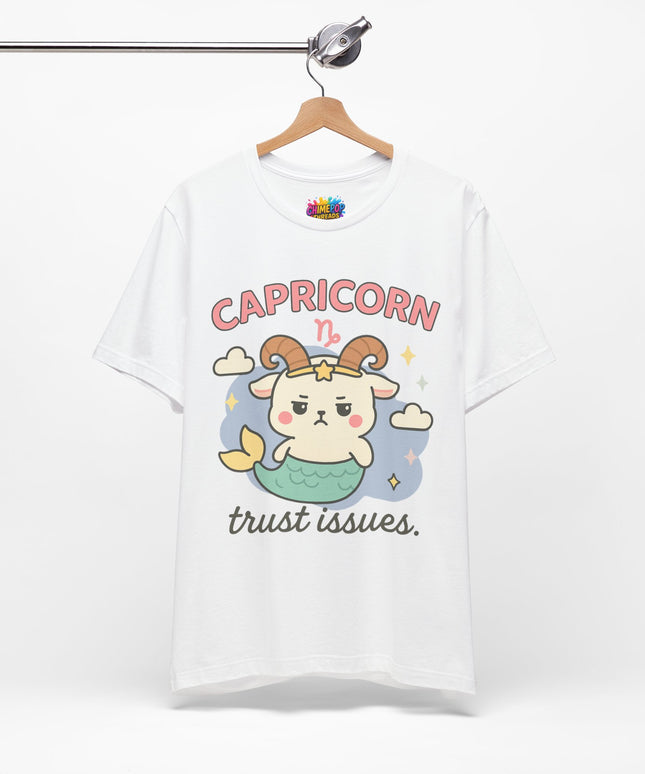 CAPRICORN ZODIAC – TRUST ISSUES MERMAID GOAT TEE