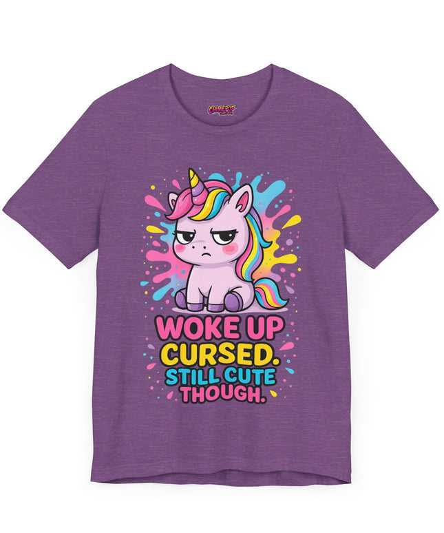 FUNNY WOKE UP CURSED TEE