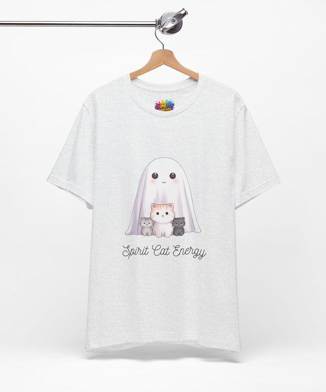 Ghost with Three Cats T-Shirt