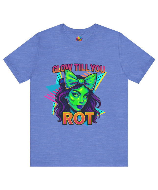 Glow Till You Rot Retro 90's Graphics Tee