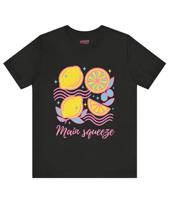 MAIN SQUEEZE LEMON UNISEX TEE T-SHIRT