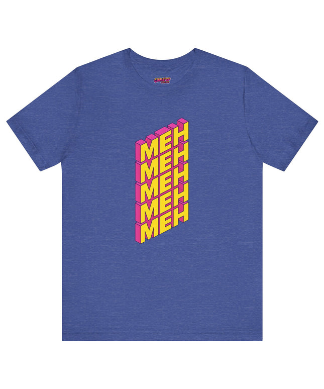 Meh 3D Block Stack T-Shirt