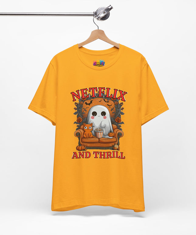 Netflix and Thrill Gothic Shirt