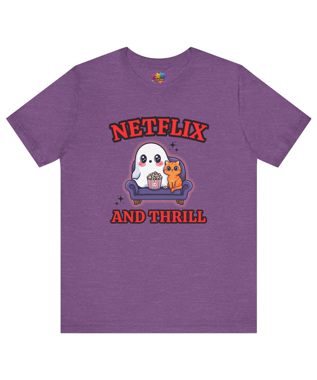 Netflix and Thrill Pastel Shirt