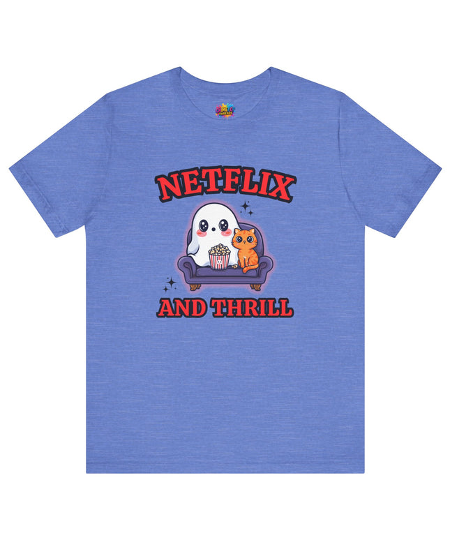 Netflix and Thrill Pastel Shirt