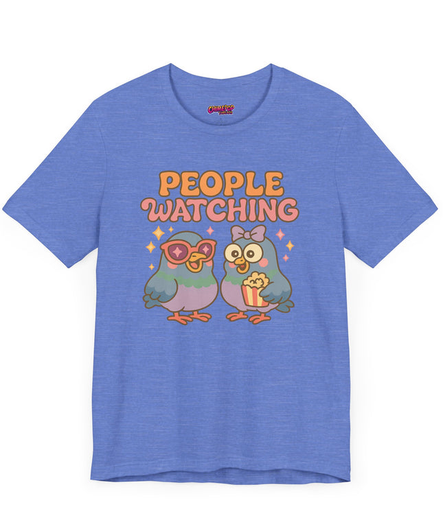 PIGEON PEOPLE WATCHING OVERSIZED TEE