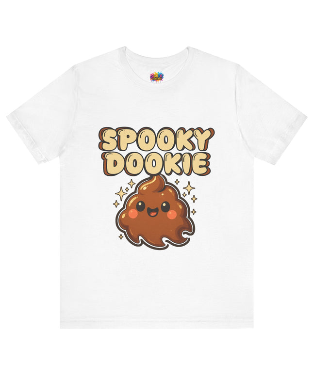 Spooky Dookie Brown Text T-Shirt