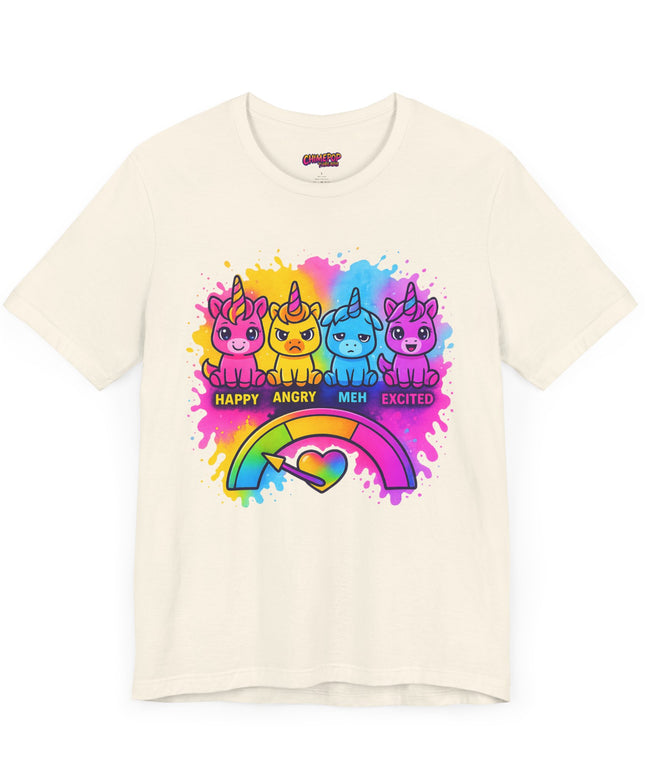 UNICORN MOOD METER VIBE TEE