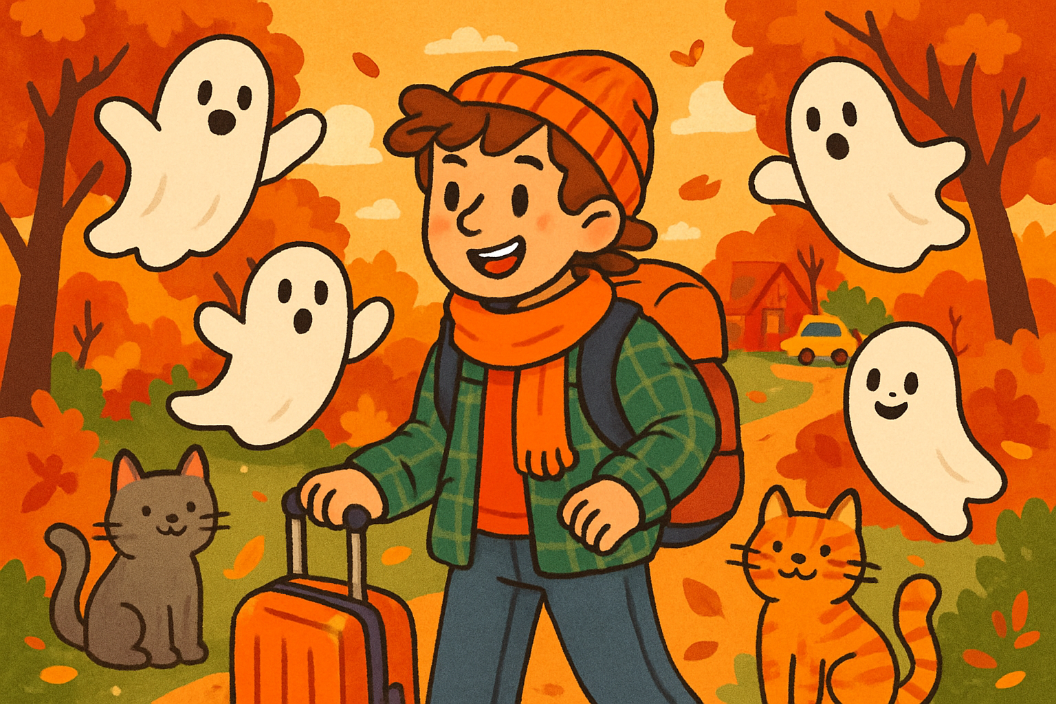 Beyond the Breakup Blues: Haunting Your Ex (Figuratively) with Fabulous Fall Feline Fun!