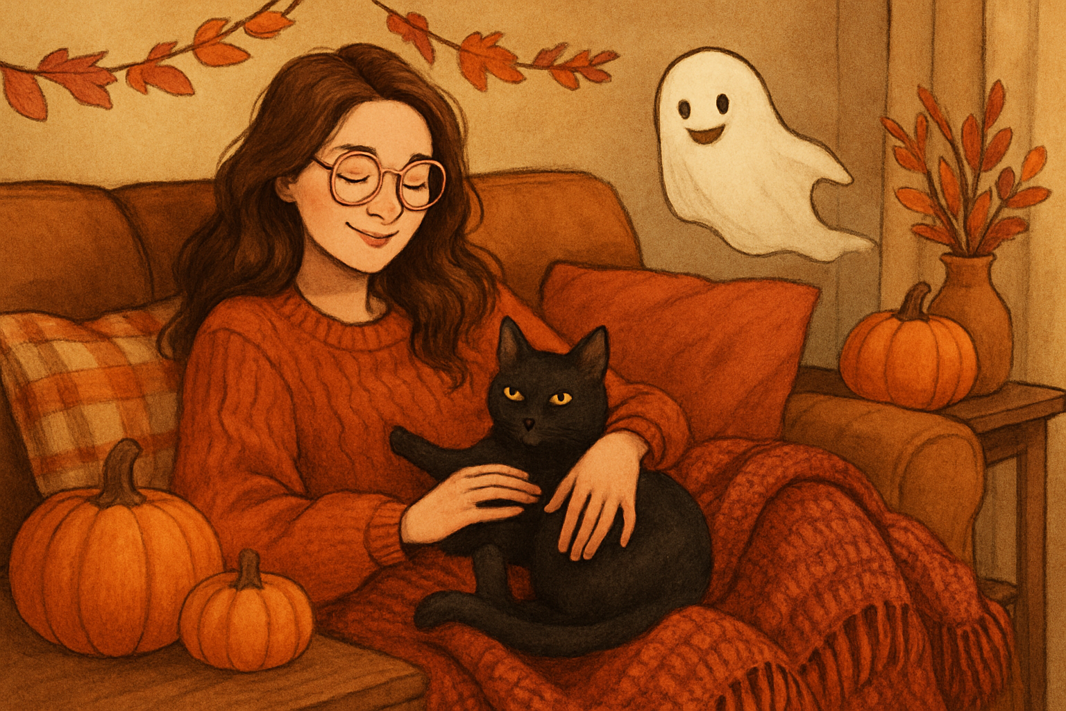 Fall Flavors & Feline Familiars: Ghosting Your Ex for Good, One Cozy Cat-cation at a Time