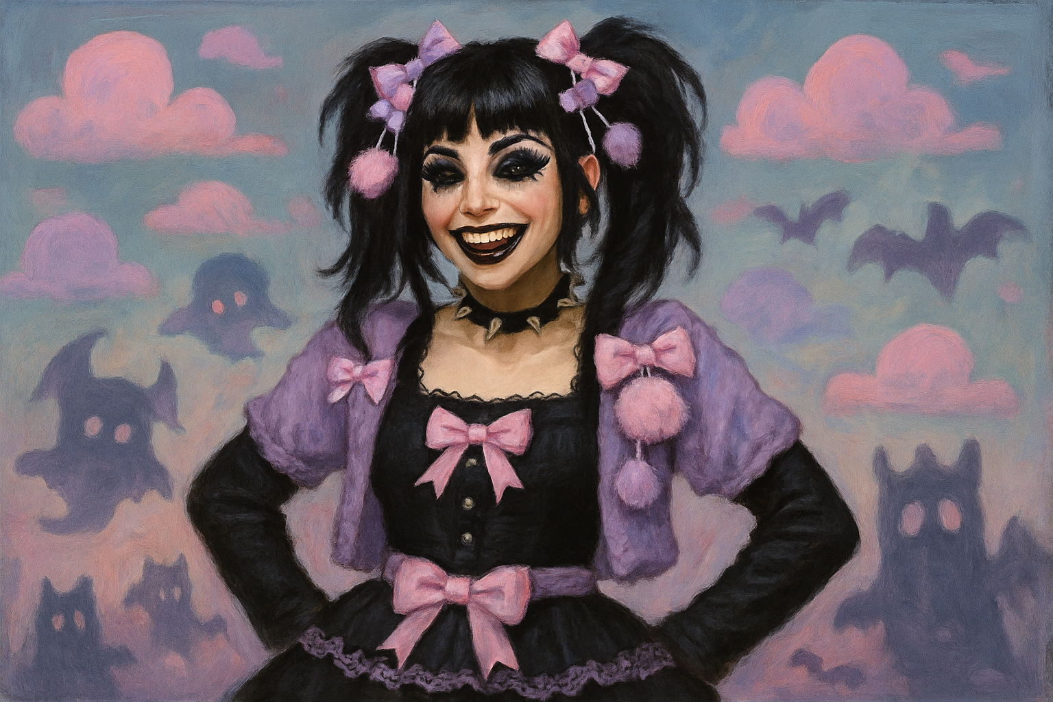 Confessions of a Goth Princess: My Secret Affair with Pastel Charm and Fuzzy Feelings
