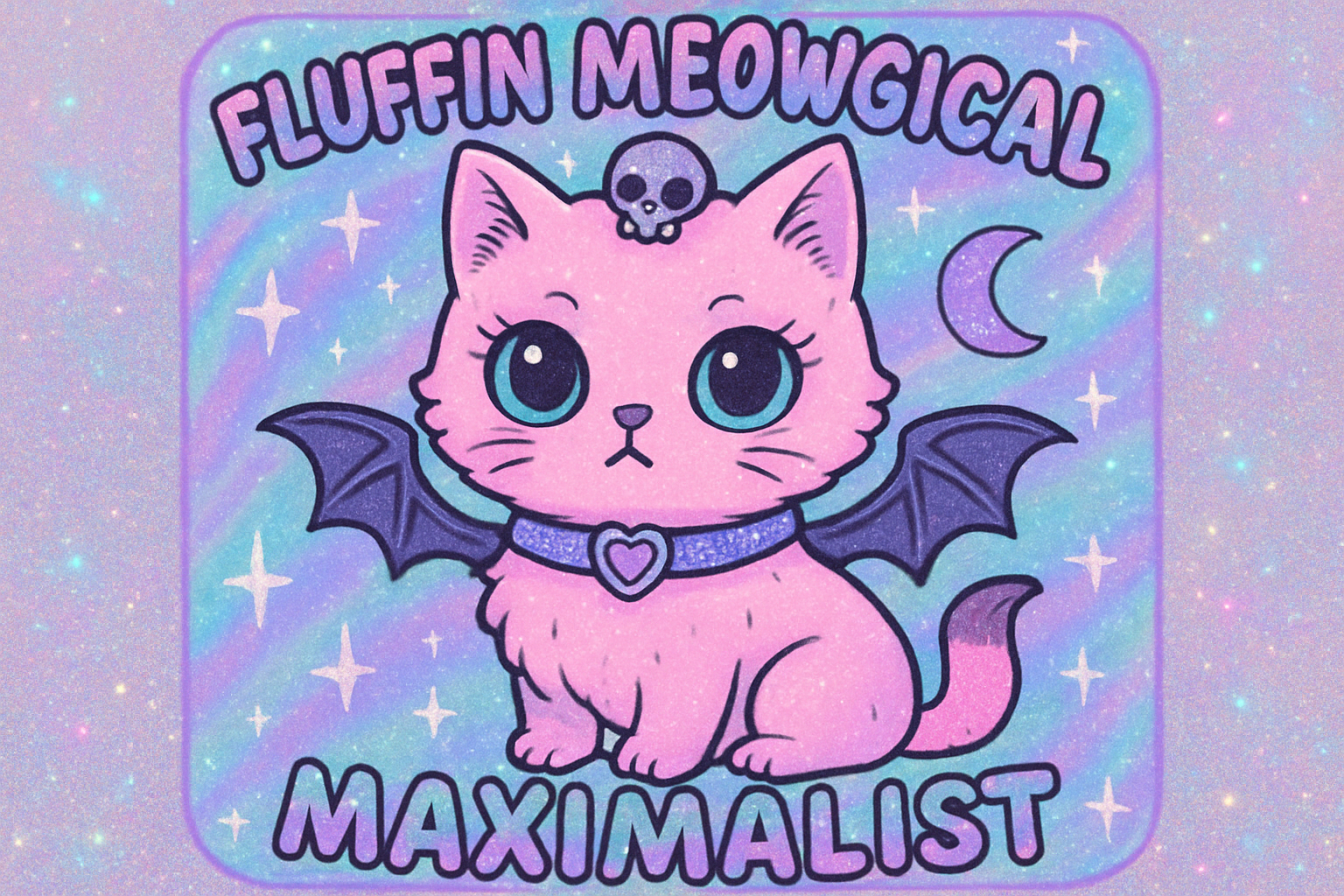 Confessions of a 'Fluffin Meowgical' Maximalist: How to Sparkle While Still Being Slightly Morbid