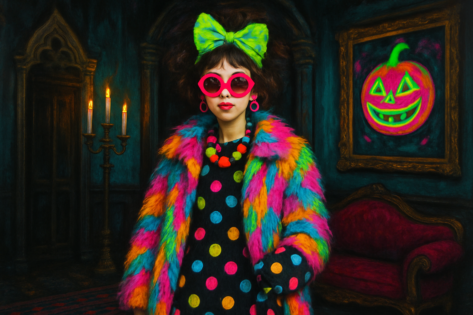 When Your Mood Board Says 'Haunted Mansion Chic' but Your Heart Says 'Dopamine Burst'