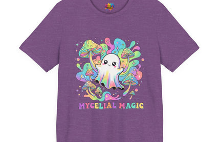 Mycelial Magic Rainbow Ghost Tee
