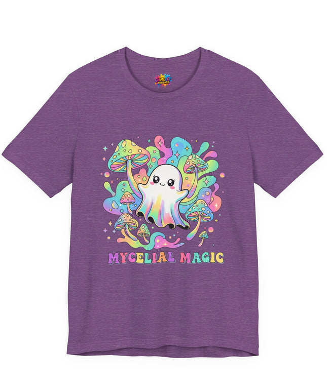Mycelial Magic Rainbow Ghost Tee