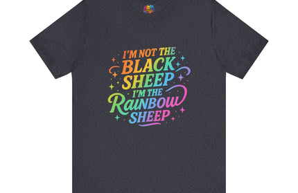Rainbow Sheep Quote Tee