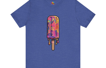 Psychedelic Rainbow Popsicle Drip Tee