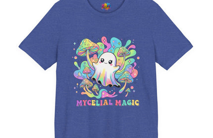 Mycelial Magic Rainbow Ghost Tee