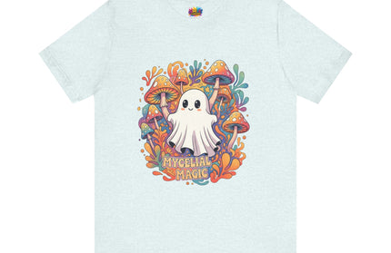 Mycelial Magic Orange Glow Ghost Tee