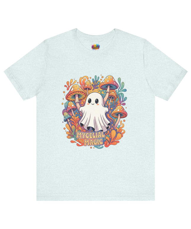 Mycelial Magic Orange Glow Ghost Tee