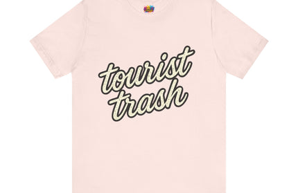 Tourist Trash Script Tee