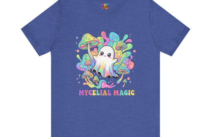 Mycelial Magic Rainbow Ghost Tee