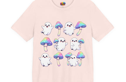 Happy Ghost With Mushroom Tee