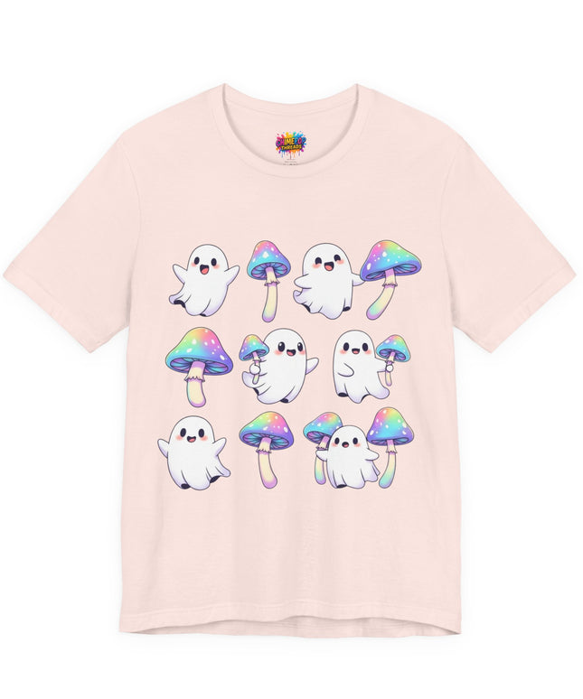 Happy Ghost With Mushroom Tee