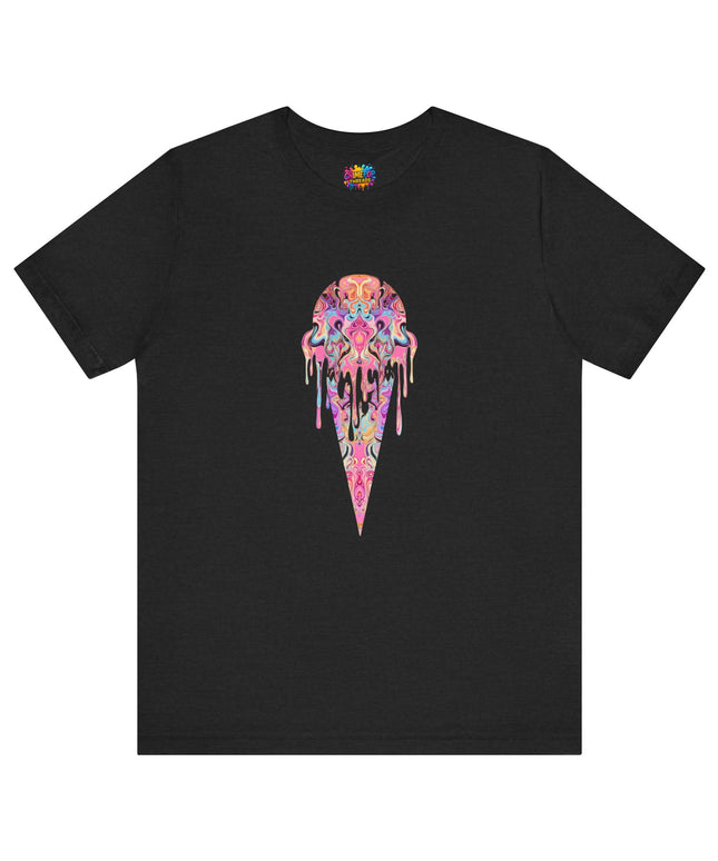 Pastel Ice Cream Symmetrical Drip Tee