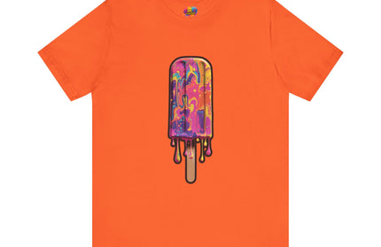 Psychedelic Rainbow Popsicle Drip Tee